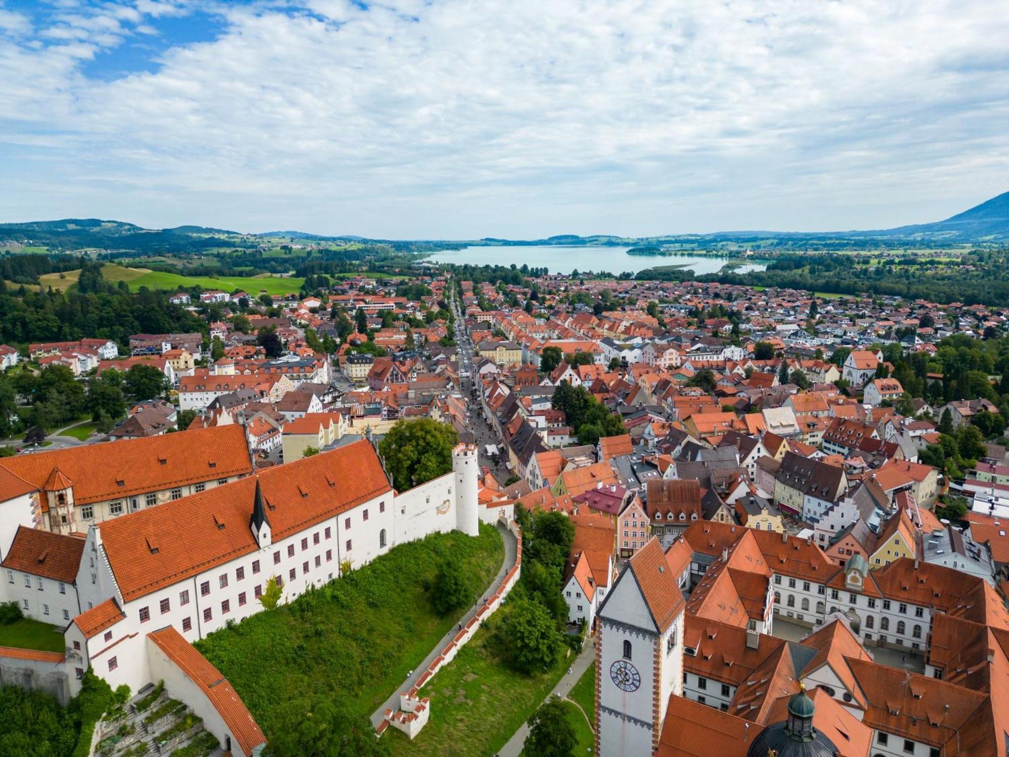 Ferienwohnung Herzstueck Im Haus Schlossblick Füssen Εξωτερικό φωτογραφία